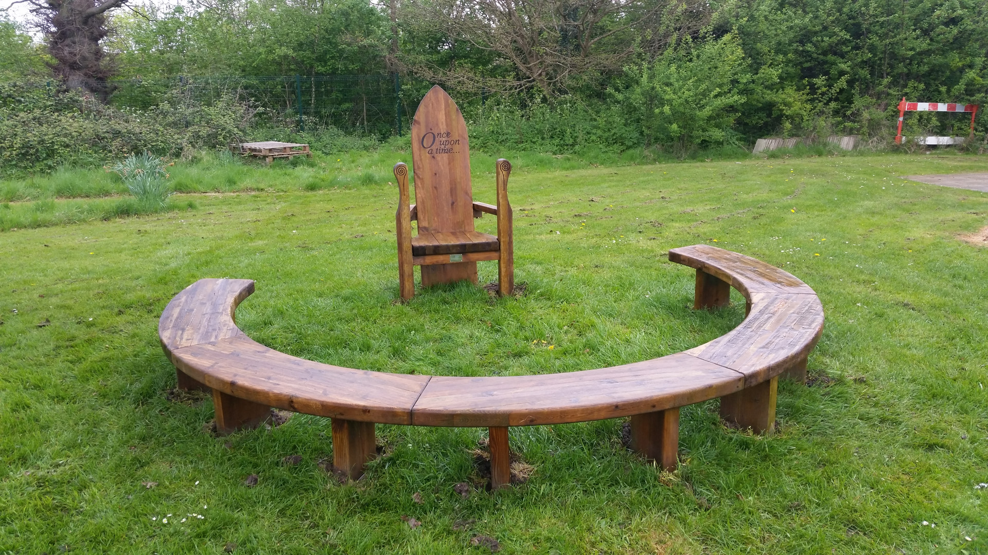 story telling bench
